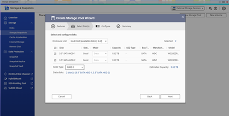 Qnap NAS installeren
